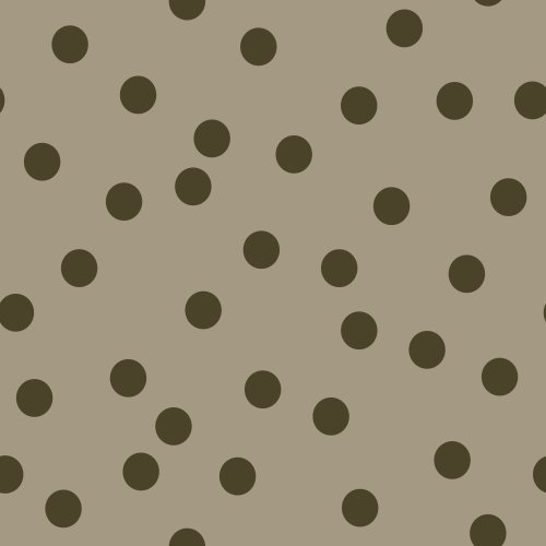 Festive Christmas polka dot pattern in traditional colors