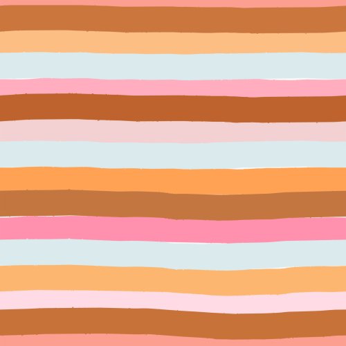 multicolor wavy stripe