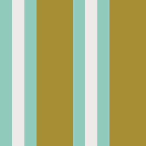 Preppy striped blue, olive green and cream pattern