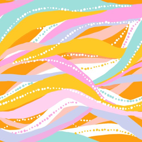 colorful abstract wave design