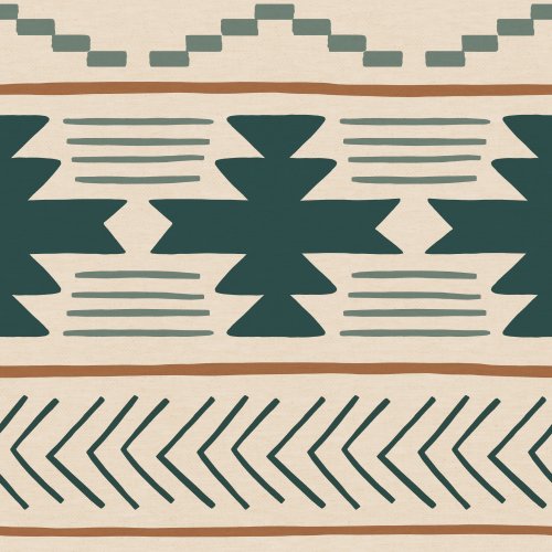 tribal aztec design