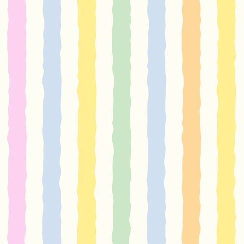 Springtime Patchwork Whimiscal Pinstripes