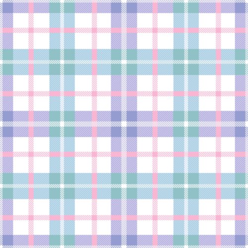 Plaid coordinate for the snow cute collection 
