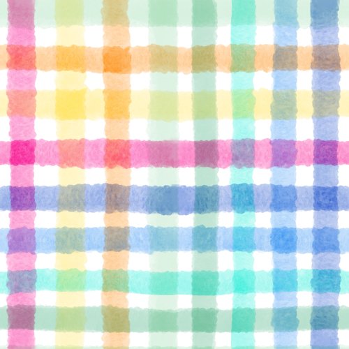 rainbow gingham