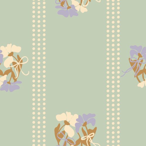 Botanical Bouquet with Bows