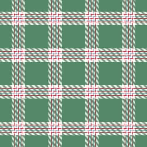 green christmas tartan plaid fabric