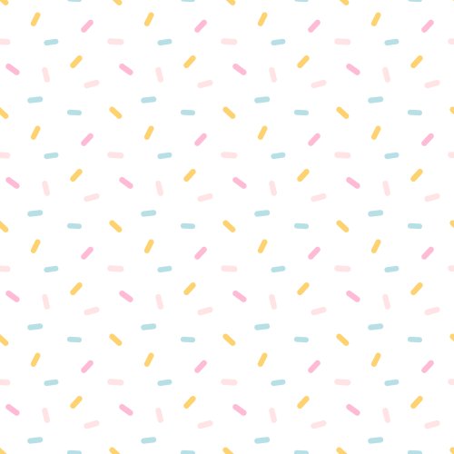 Pink blue and yellow sprinkles Coord for Silly little Goose