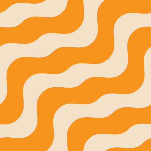 Retro Groovy Bold Stripe