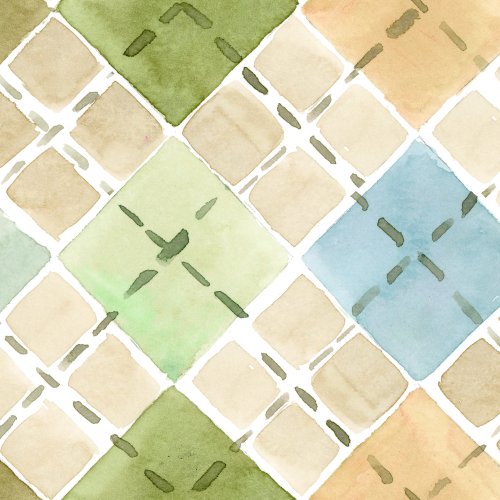 watercolor argyle coordinate for Great Outdoors Collection