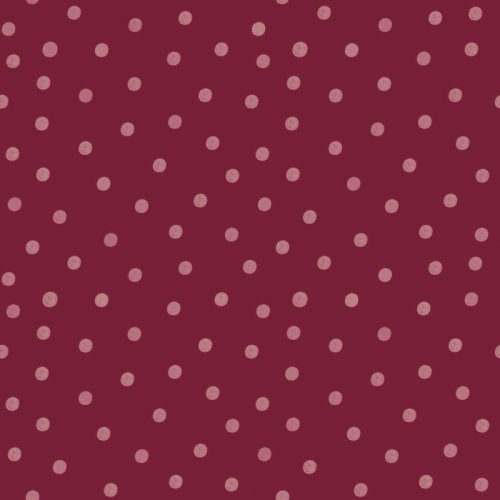 small pink dots on a dark red