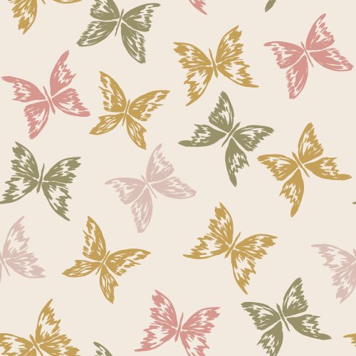 scattered simple butterflies