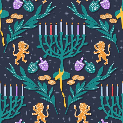 hanukkah holiday design