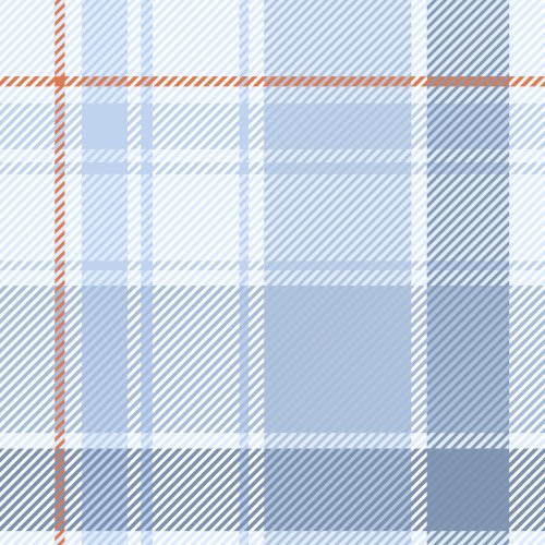 Soft plaid in the blue color way for Welcome Little You collection