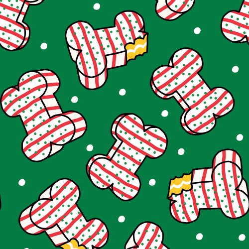 christmas dog bone cakes