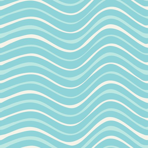 Retro waves stripes