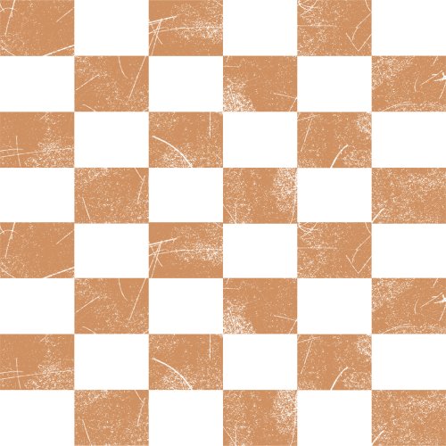 white and orange fall stripes