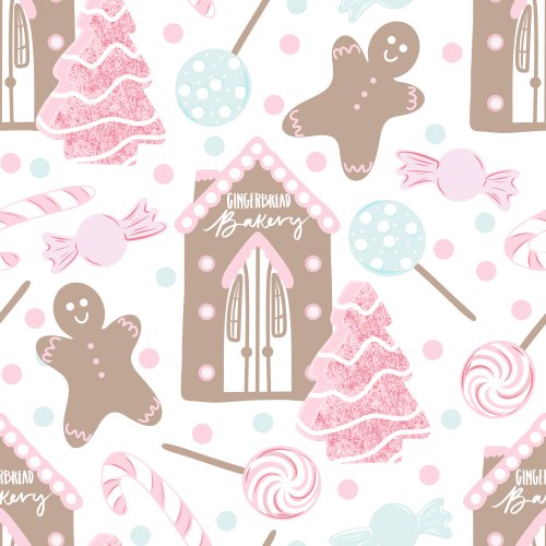 gingerbread house and cookies