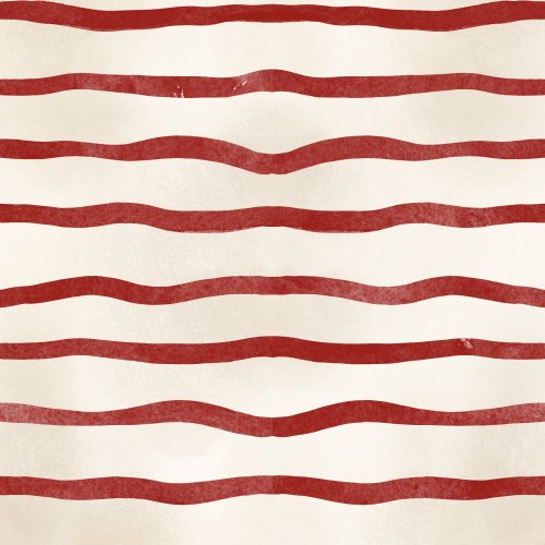 tea stained watercolor looking American flag horizontal waving stripes