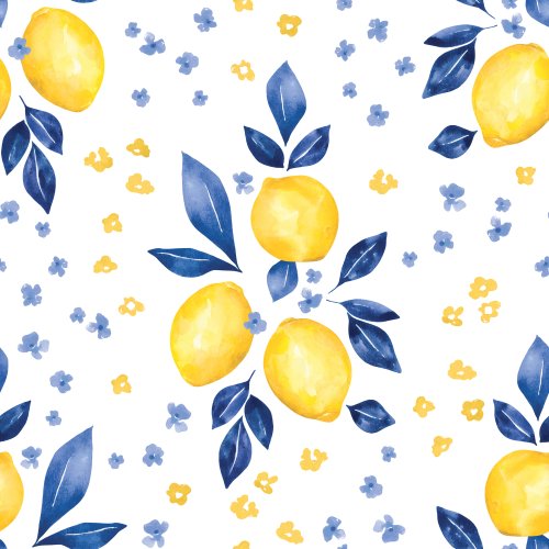 summer lemon citrus floral