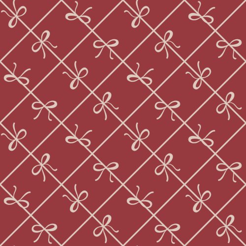 Christmas bows on a solid background