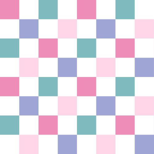 Winter checker pattern for the snow cute collection 