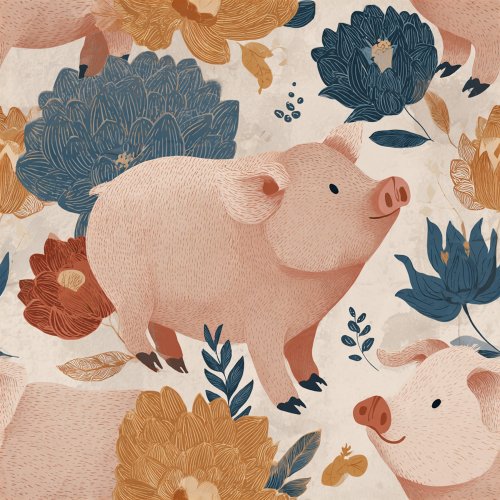 pig floral