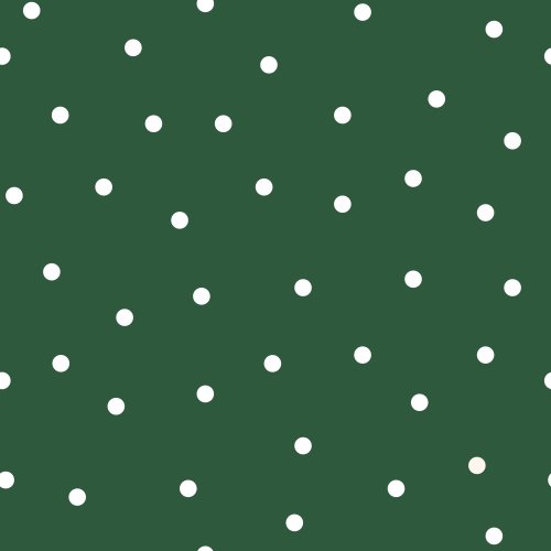 White polka dots on various coloured backgrounds to match A Jolly Christmas patterns