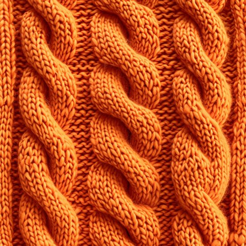 realistic cable knit sweater design