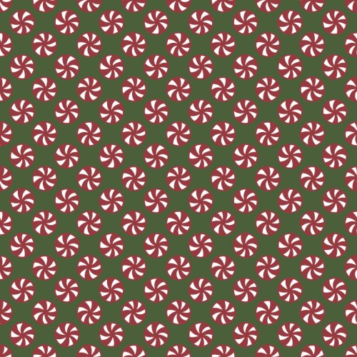 peppermint candy on a solid background