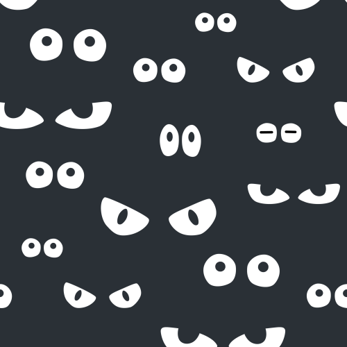 spooky halloween eyes