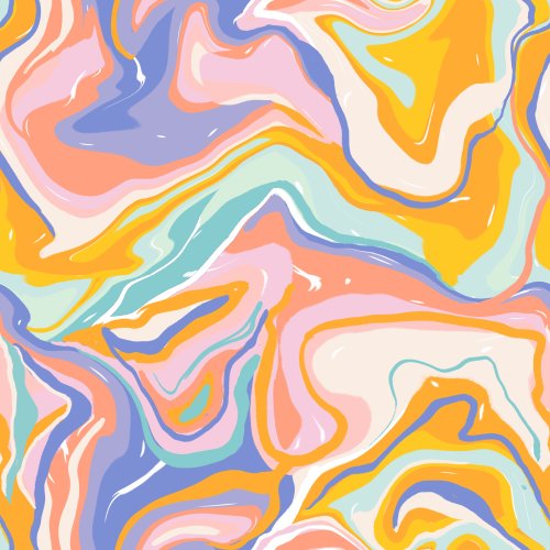 colorful marble effect design