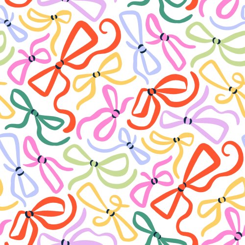 colorful bows