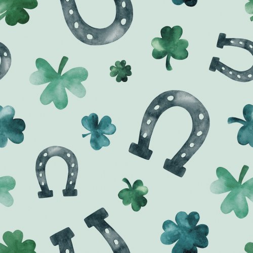 horseshoe st patricks day design