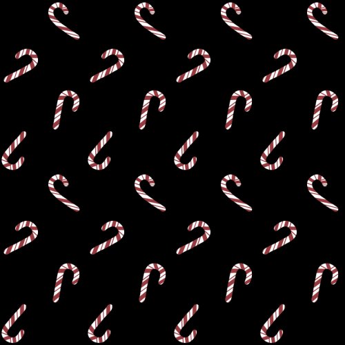 tossed candy canes on a solid background