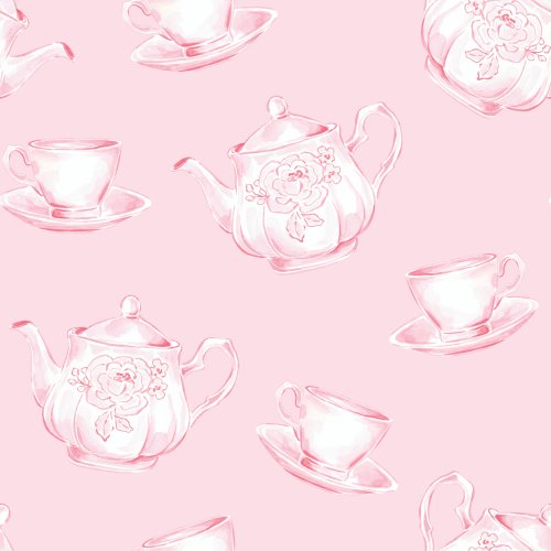 teapot and teacups