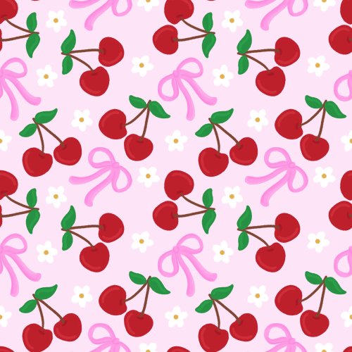 valentine cherries and bows