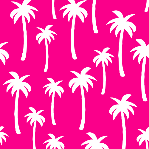 Palm tree silhouettes