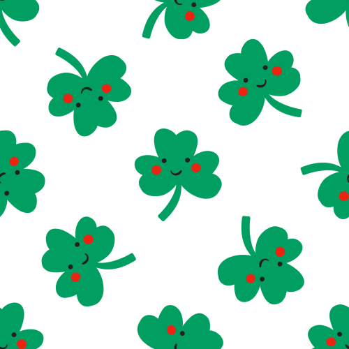 Tossed clovers 