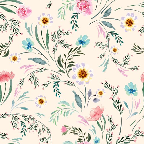 Awakening is a hero floral design from the Petal and Hare Easter and Spring collection by Deer Fiorella Design.