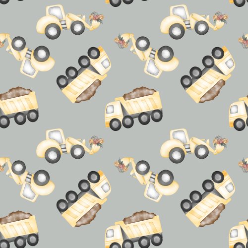 dump trucks and tractors