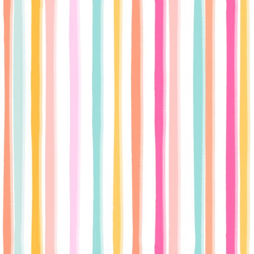 multicolor pastel rainbow stripe design