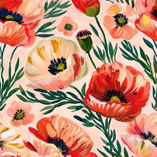 poppy floral design