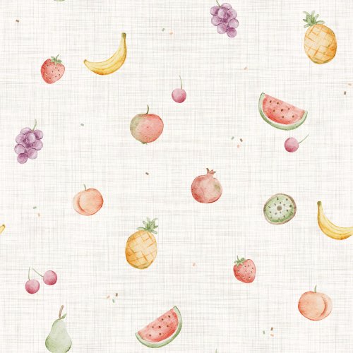Summer Fruits. Hand drawn.