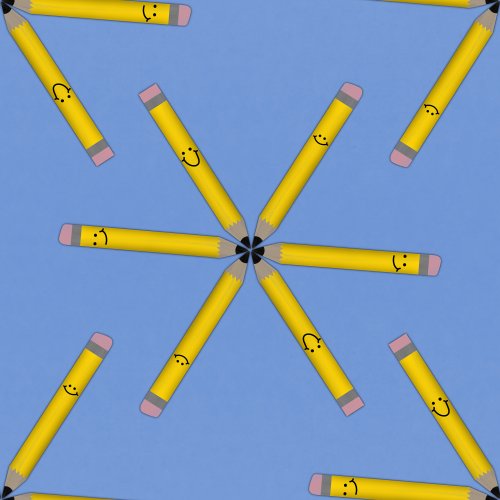 pinwheels made of pencils