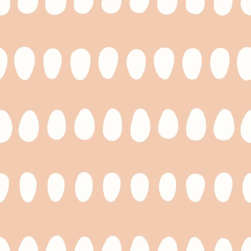 organic egg shape stripes repeating pattern design coordinate