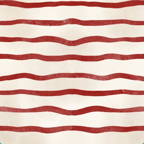 tea stained watercolor looking American flag horizontal waving stripes