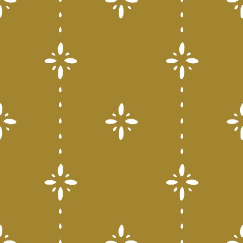 ornate stripes on mustard yellow background