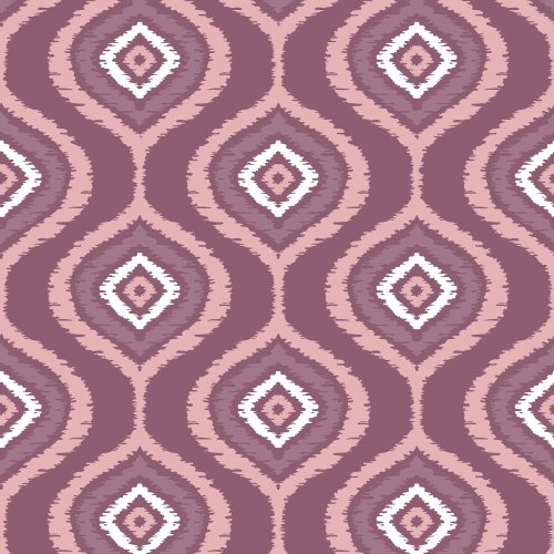 Bohemian Countryside Ikat Ogee