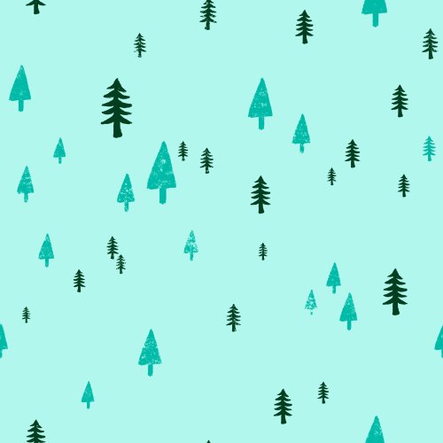 Little minimal pine trees 
