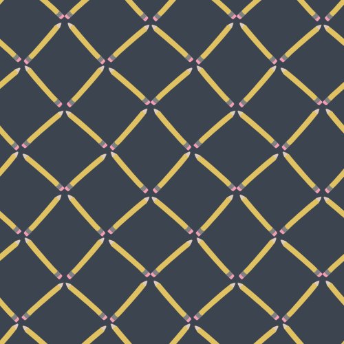 pencil diamonds on solid background